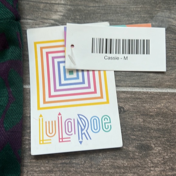 Green and Purple Pencil Skirt - Picture 2 of 6